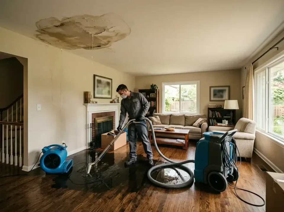 attic-pipe-burst-ceiling-drip-008 — frequently asked questions, Water Damage Restoration & Carpet Care in Wesson, MS
